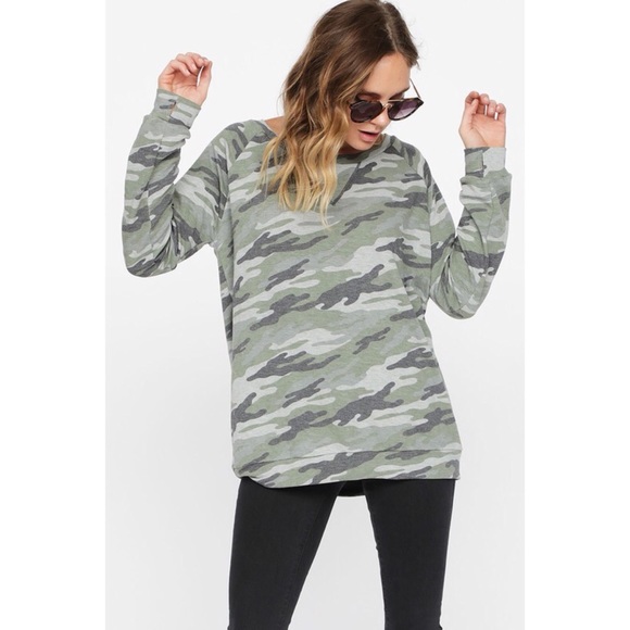 LAST ONE! Camouflage Sweatshirt - Picture 5 of 7